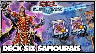 Deck Six Samouraïs Synchro  YuGiOh Duel Links FR [upl. by Odradlig]