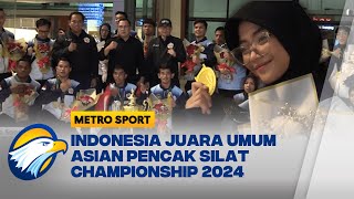 Kado Untuk Prabowo Dari Tim Pencak Silat  Metro Sport [upl. by Imefulo894]