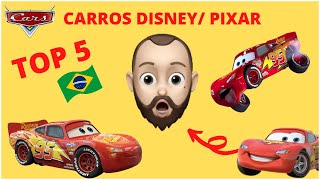 CARROS DISNEY PIXAR  Os 5 Melhores Relâmpago McQueen para Comprar no Brasil [upl. by Noel]