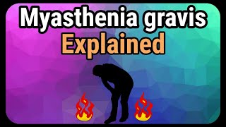 Myasthenia gravis explained  How it is caused [upl. by Ofella441]