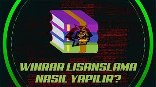 Winrar Orjinal Lisanslama Key  rarregkey [upl. by Schmeltzer]