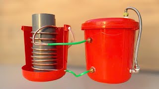 I Never Throw Away PVC Pipe Again  How to Get Hot Water Directly from PVC Drainage Pipes [upl. by Peck]