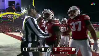 JuJuReacts To 1 Oregon vs Wisconsin  2024 Full Game Highlights [upl. by Martel482]