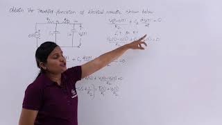 Problem on Transfer Function of Electrical Network [upl. by Macfadyn643]