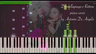 Ditonellapiaga e Rettore  Chimica  piano cover by Antonio De Angelis [upl. by Camm911]