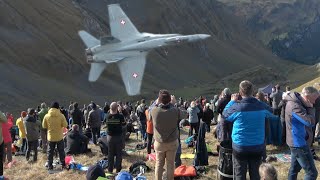 AXALP 2023 The Best Air Show in The WorldSWISS AIR FORCE LIVE FIRING 4K [upl. by Acilgna]