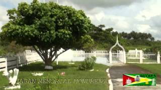 BABU JOHNPORT MOURANTJAGAN MEMORIAL MONUMENTBERBICE Guyana [upl. by Eecyal]