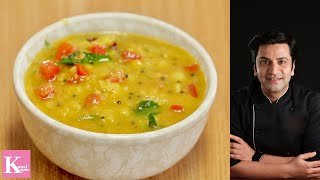 Dal Fry Recipe South Indian Style  Kunal Kapur Indian Food Recipes  Dal Takda [upl. by Aysab]