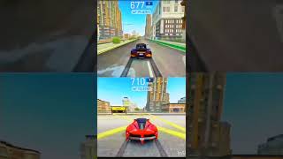 Drag race Buggati Chiron vs Ferrari extreme car driving simulator automobile [upl. by Kristien982]