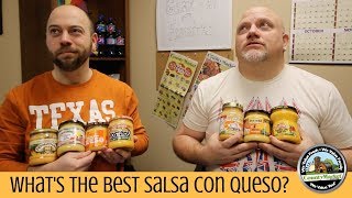 Whats the Best Salsa con Queso  Blind Taste Test Rankings [upl. by Hopper]