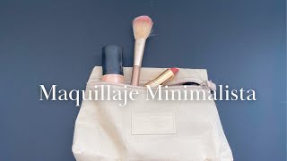 MINIMALISMO en el maquillaje🤍 Mis productos de belleza Maquillaje básicocasual by lidia [upl. by Nomzzaj10]