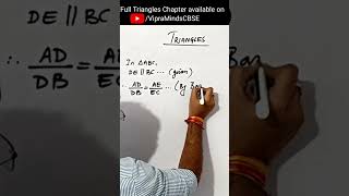 Triangles Class 10 Ex 62  Class 10 Maths Chapter 6  VipraMinds CBSE class10maths [upl. by Anaerb]