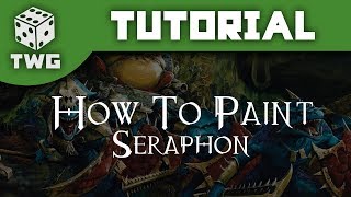 How To Paint Seraphon Warhammer Age of Sigmar Painting Tutorial [upl. by Lenes]