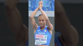 Larissa IapichinoItalian long jumper longjump womenssports athletics 육상선수김민지 배구여자 [upl. by Bakki]