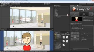 Adding a Talking Avatar to a 2D Game Scene in Unity [upl. by Glennon]