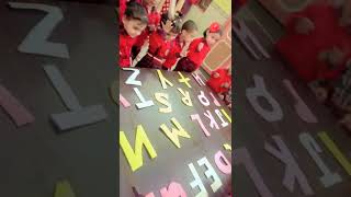 Learn alphabet  viral video  future bright play school near Hashmi dawakhana amroha 6395453843 [upl. by Analihp116]