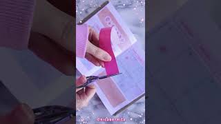 DECORO MI DIARIO con PAPELERÍA CASERA 2🌜PLANNER MENSUAL para BULLET JOURNAL o AGENDA ASMR shorts [upl. by Naed]