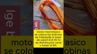 aprenda bobinar motor monofasico de 24 ranuras 2 polos paso1681012 [upl. by Thay]