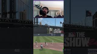 Buxton hits a laser  whoisdatjstreet on Twitch [upl. by Harahs]