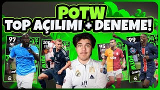 OYUN BOZULDU🤯 POTW TOP AÇILIMI  DENEME 99 DEMBELELUKAKUDE LIGHTABDÜLKERİM eFootball Mobile 25 [upl. by Waddell]