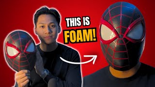 How To Make a Miles Morales Helmet  SpiderMan 2 PS5 [upl. by Graner]