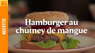 Hamburger au chutney de mangue [upl. by Weatherby79]