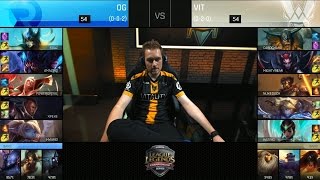 VIT vs OG Game 2 Highlights  VITALITY vs ORIGEN EU LCS Week 2 Summer 2016 [upl. by Cudlip]