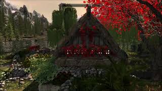 The Silent Lake Cottage  Skyrim Player Home [upl. by Kenton]