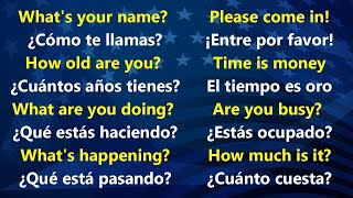 Frases básicas para tener conversaciones en Inglés [upl. by Mitchel]