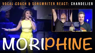 Vocal Coach amp Songwriter Reaction to Chandelier  Morissette Amon Platinum concert morissetteamon [upl. by Nnylrefinnej151]