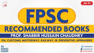 HOW TO PREPARE FOR FPSC EXAMS  FPSC  RECOMMENDED BOOKS  FIA  IB  APPRAISER  CUSTOMS  MOTORWAY [upl. by Enivid]