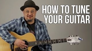 How to Tune Your Guitar For Beginners [upl. by Hiroshi]