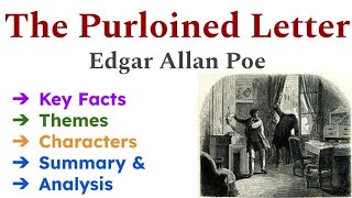 The Purloined Letter by Edgar Allan Poe Summary in HindiEnglish The Purloined Letter Analysis [upl. by Nnayllas390]