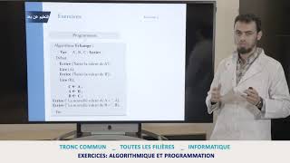 Informatique Tronc Commun Algorithmique et Programmation Exercices [upl. by Lertram]