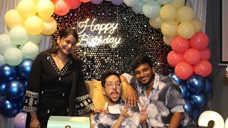 Jaswanth 20th Surprise Birthday Party  Hyper King [upl. by Kcoj]