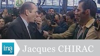 Jacques Chirac au Salon de lAgriculture 1997  Archive INA [upl. by Aniratac]