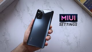 Redmi Note 10 Pro 10 MIUI Settings You Should Change [upl. by Young]