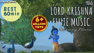 Non Stop Best Krishna Flute Music  Krishna Songs  Bhakti Song  Relaxing Music  Krishna Flute [upl. by Hartmunn]