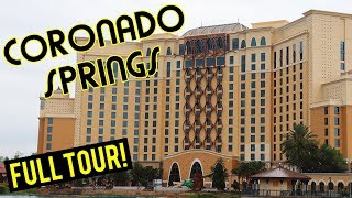 Disneys Coronado Springs Resort  INDEPTH TOUR  We Stayed at Coronado Springs [upl. by Atteiram301]