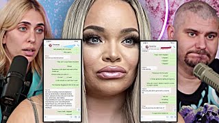 Trisha Paytas LEAKS TEXTS From Ethan amp Hila Klein [upl. by Luaped122]