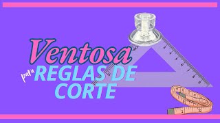 Ventosa para las reglas de corte y confección [upl. by Ahsekel]