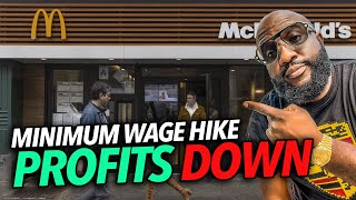 Minimum Wage Hike Higher Food Prices Passed To Consumers Impact Earnings Customers Revolting [upl. by Clarette]