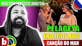 PELAGEYA amp KALIMULINA Canção do Mar Dulce Pontes  Reaction SUBS [upl. by Elleinet]