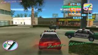 GTA Vice City  65  Side Mission  Vigilante [upl. by Follansbee622]