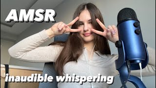 ASMR the best inaudible whisper ❤️ [upl. by Atnicaj969]