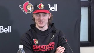 Adam Gaudette availability — Jan 30 2022 [upl. by Avril251]