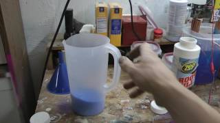 Making copper electroforming  electroplating bath [upl. by Muir]