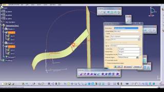 EXTRAPOLATE AND TRANSLATION COMMANDS CATIA V5 [upl. by Eelessej]