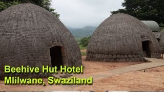 Our Next Adventure retro  Beehive Huts in Mlilwane Wildlife Sanctuary Eswatini Swaziland [upl. by Coulson502]