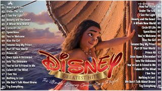 Classic Disney Songs Lyrics 🐬 30 Lively Disney Songs That Create Unforgettable Moments 🥩 Moana [upl. by Jemine]